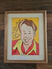 Buck Trent Signed Caricature From Dino, With A Touch Of Branson D. Tawes