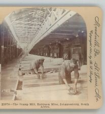 Stamp Mill Robinson Mine Johannesburg South Africa Stereoview