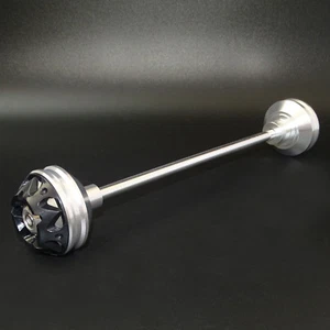Front Axle Fork Crash Pad Guard Silver For BMW R 1200 GS GSA S/ST R/RT HP2 NineT - Picture 1 of 5