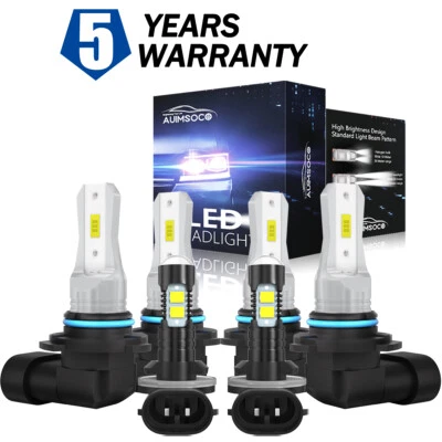 Faro LED luz antiniebla haz alto bajo para Chevrolet S10 1998-1999 2000 2001-2003 Foto 1 de 4