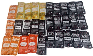 Pacchetti salsa Taco Bell Diablo, caldi, leggeri e bkfst - lotto di 30 - frasi varie - Foto 1 di 4