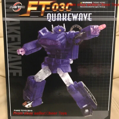 Figura FansToys FT03C Shockwave FT-03C ft03c Color transparente en stock Foto 1 de 4