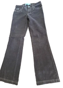 Old Navy Vintage Y2K Corduroy Cords Brown Pants Jeans Flare Boot Cut 12 - Picture 1 of 7