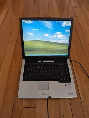 Vintage Toshiba Tecra A3X Intel Pentium 1.73GHz 2GB 60GB Windows XP Home Laptop2 - Image 1 of 4