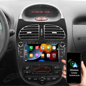 2+64GB Android 13 GPS CarPlay 7" Autoradio Für Peugeot 206 206CC 206SW 2001-2016 - Bild 1 von 15