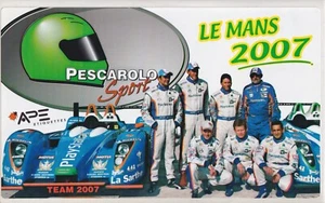 Henri Pescarolo - Pescarolo Sport Le Mans 2007 Sticker. - Picture 1 of 1