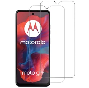 2x Safety Glass Screen Protector Premium 9H Real Glass for Motorola Moto G04s - Zdjęcie 1 z 6