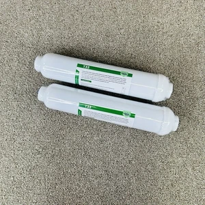 Membrane Solutions T33 Inline 1/4" Quick Connect Carbon Filters 2 Pack Sealed - Picture 1 of 8