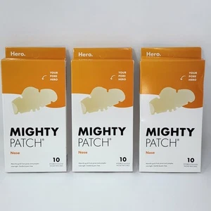 Hero Cosmetics Mighty Patch Nose 48mm x 91mm (30 Patches Total) Exp 08/2027 - Picture 1 of 6