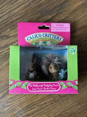 Slvanian Families cloverleaf  Pickleweeds hedgehog Twins Baby Calico Critters  - Image 1 of 4