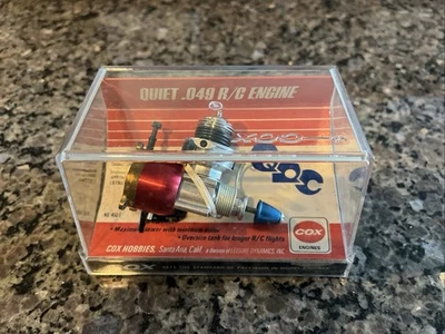 NIB Cox .049 R/c Model Airplane Engine No. 450-1 - Image 1 of 4