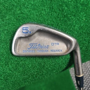 Titleist DTR Blue Dot 5 Iron Steel Shaft Ladies Flex RH 37" Original Grip - Picture 1 of 6