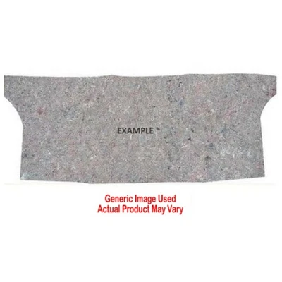 Aislamiento divisor maletero para Chevrolet Monte Carlo 1973-1977 2 puertas gris 1 pieza Foto 1 de 4