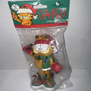 Kurt Adler GARFIELD The Cat Christmas Ornament New In Package NOS - Picture 1 of 6