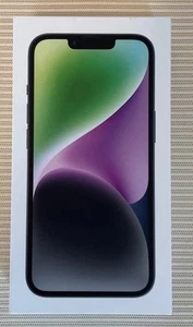 Apple iPhone 14 RETAIL BOX Midnight 128gb- No Phone - Empty Box Only - Photo 1 sur 3