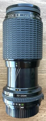 Sigma Zoom-K II 52mm Lens &Case for Minolta 1:4.5 f=70~210mm Multi-Coated - Image 1 of 4