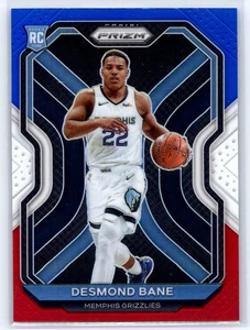 2020-21 Panini Prizm #297 Desmond Bane (RC) - Red White & Blue - MINT - Picture 1 of 2