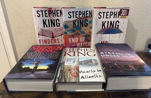 Lot 6 Stephen King The Bill Hodges Trilogy Hardcover Set Mercedes & 3 More Books - Picture 1 of 7