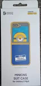 Funda de traje Samsung Minions (tarjeta interactiva Stuart) para Galaxy Z Flip5 - Imagen 1 de 2