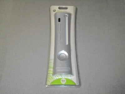 Original Microsoft Xbox 360 SILVER Faceplate B4L-00008, 2006 FACTORY SEALED - Image 1 of 4