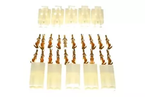 (5 coppie) CONNETTORI tipo TAMIYA FEMMINA - MASCHIO 5+5 CONNECTOR RA60112 - Bild 1 von 1