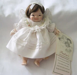 Limited Edition Porcelain “Victoria” Baby Doll by Pauline Bjonness-Jacobsen - Picture 1 of 8