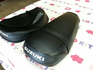 SUZUKI TS125 TS185 TC125 TC185 1971 TO 1973 Seat Cover + STRAP (S*-18) - Picture 1 of 12