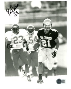 Rae Caruth Autographed Colorado Buffaloes 8x10 Photo Beckett 45191 - Picture 1 of 1
