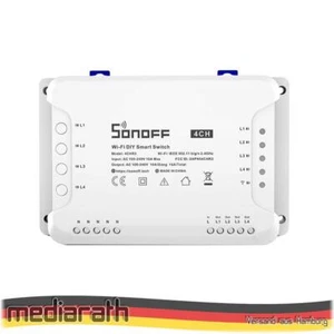 SONOFF 4CH R3 - 4 Kanäle WiFi - Tasmota 15 - Alexa kompatibel - iobroker - NEU - Bild 1 von 3