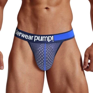 1,4 Pack Mens Low Rise Backless Underwear Jockstrap Briefs Thong Underpants - Picture 1 of 51