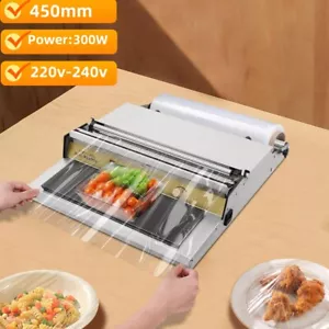 Film Sealing Machine Hand Food Wrap Film Dispenser Wrapper Wrapping Machine - Picture 1 of 20