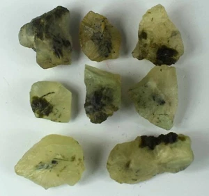 Africano 162.35 Carato Verde Naturale Prehnite Guarire Gemma Grezzo Lotto Best - Picture 1 of 8