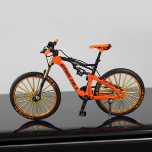 1:10 Model Alloy Biycle Diecast Mountain Finger Red Racing Metal Mini Bike Adult - Picture 1 of 15