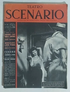 07559 Teatro Scenario a.XVII n.5-6 1953 - Steinbeck Furore - Nino Berrini - Picture 1 of 5