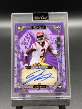 Jordan Addison 4/4 (Wild Card) 5 Card Draw Autograph Card
