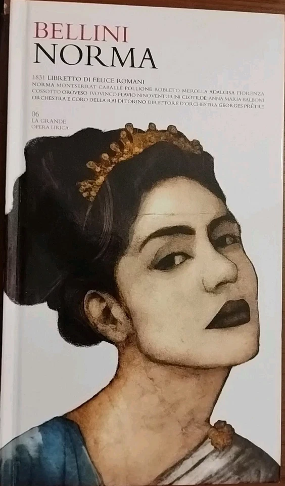 Norma Vincenzo Bellini 2 Cd + Libretto La Grande Opera Lirica - Immagine 1 di 1