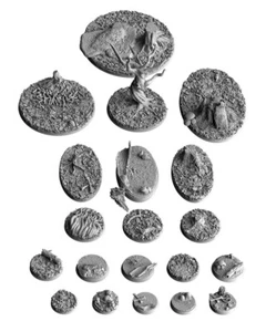 Dark Forest / Swamp bases for fantasy wargaming and DnD - free postage - Picture 1 of 1