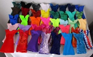Cap Sleeve Dresses for Curvey Barbie Type Dolls - Picture 1 of 40
