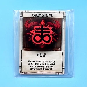 Binding of Isaac Four Souls Trading Card Promo Set of 2 Brimstone + G Fuel - Picture 1 of 5