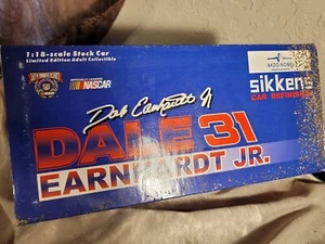 1998 Action Dale Earnhardt Jr 1997 Sikkens Car #31 Monte Carlo Bank 1:18 LE - Picture 1 of 4
