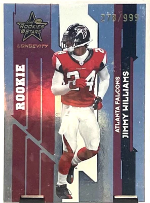 Donruss Jimmy Williams 2006 Leaf Rookies & Stars Rookie #182 #278/999 - Image 1 of 2