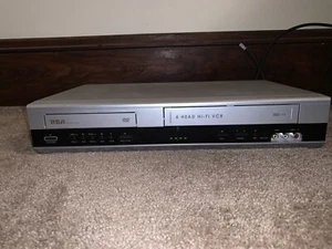RCA DRC 6100N DVD VHS VCR Combo 4 Head Hi-Fi Stereo Player No Remote - Picture 1 of 8