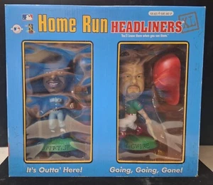 KEN GRIFFEY JR & MARK McGWIRE MLB ⚾️Home Run HEADLINERS XL Bobbleheads⚾️COA - Picture 1 of 6