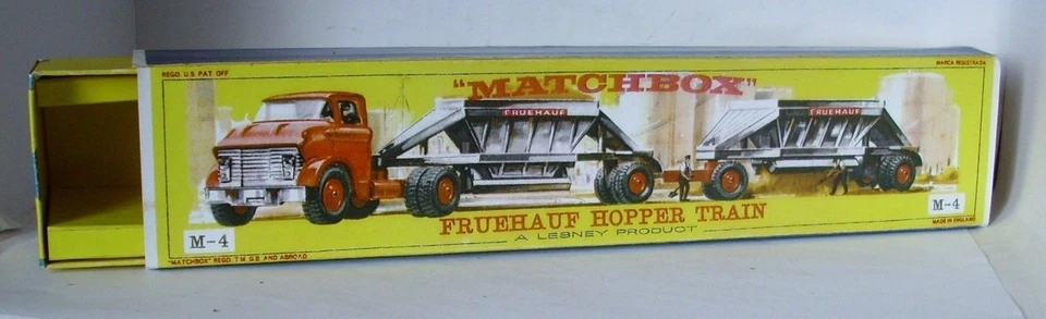 Repro Box Matchbox Major Pack M-4 Fruehauf Hopper Train - Bild 1 von 1
