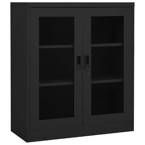 Filing Cabinet Storage Display Cabinet for Office Living Room Steel vidaXL - Picture 1 of 48
