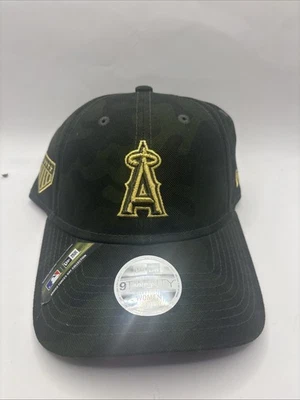 Los Angeles Angels New Era 9Twenty Hat Cap Adjustable Camo Armed Forces Women’s - Image 1 of 4
