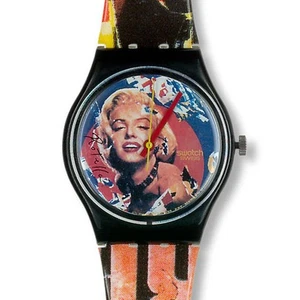 SWATCH SPECIAL GENT MARILYN by M. ROTELLA - GZ133 - 1994 - NEW with defect - Picture 1 of 5