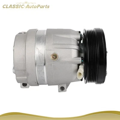 A/C Compressor w/ Clutch Fits Buick Skylark 1996-1998 Pontiac Sunfire 2.4L 96-02 - Imagem 1 de 4