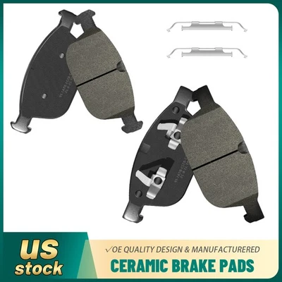 Front Ceramic Brake Pads Kit For Volvo Xc60 2010 2011 2012 2013- 2016 Volvo Xc90 - Image 1 of 4