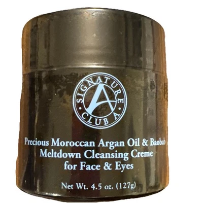 Signature Club A Precious Moroccan Argon Oil & Baobá Meltdown Creme de Limpeza - Imagem 1 de 3